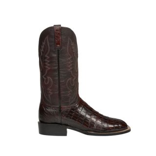 Lucchese Men's Trent - Black Cherry | Canada Outlet