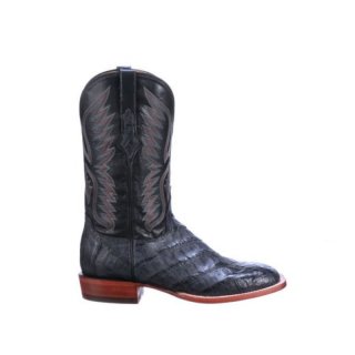 Lucchese Men's Bryan Exotic - Denim + Sangria | Canada Outlet