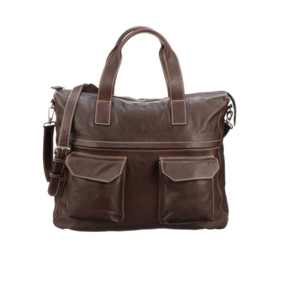 Lucchese Women's Cosimo Travel Tote - Espresso | Canada Outlet