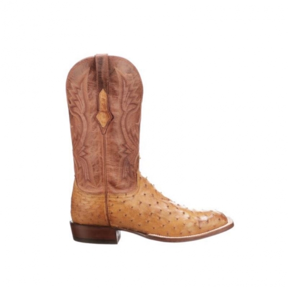 Lucchese Men's Cliff - Saddle + Peanut Brittle | Canada Outlet