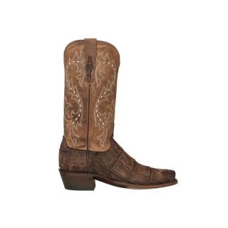 Lucchese Men's Burke - Chocolate | Canada Outlet