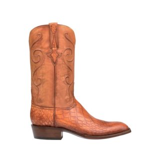 Lucchese Men's Colton - Cognac + Light Brown | Canada Outlet