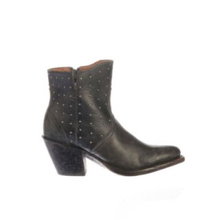 Lucchese Women's Harley - Black + Beige | Canada Outlet