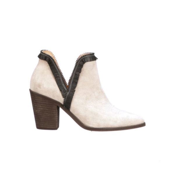 Lucchese Women's Alma Suede - Bone | Canada Outlet