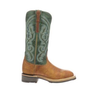 Lucchese Women's Ruth - Cognac + Green | Canada Outlet