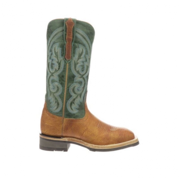 Lucchese Women's Ruth - Cognac + Green | Canada Outlet