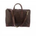 Lucchese Men's Everyday Briefcase - Chocolate | Canada Outlet