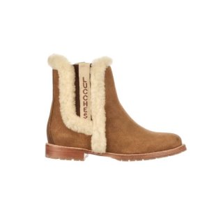 Lucchese Women's Shearling Garden Boot - Tan | Canada Outlet