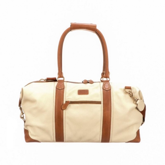 Lucchese Women's Frances Overnight Duffel - Bone | Canada Outlet