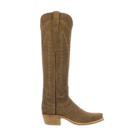 Lucchese Women's Priscilla Suede - Espresso | Canada Outlet