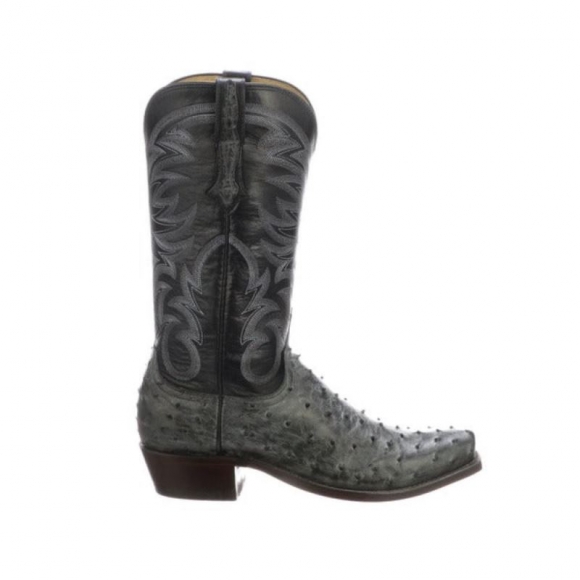 Lucchese Men's Hugo - Anthracite Grey + Navy | Canada Outlet