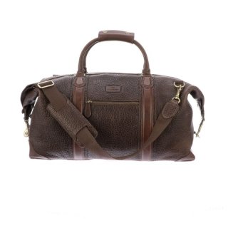 Lucchese Men's Overnight Duffel - Chocolate | Canada Outlet