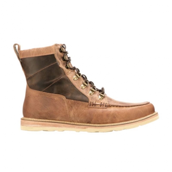 Lucchese Men's Lace Up Range Boot - Tan + Brown | Canada Outlet