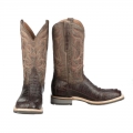 Lucchese Men's Rowdy Hornback Caiman - Chocolate | Canada Outlet