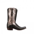 Lucchese Men's Barcenas Ayala - Black + Pewter | Canada Outlet