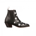 Lucchese Women's Estrella Chelsea - Black + White | Canada Outlet