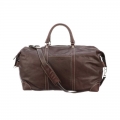 Lucchese Men's Cosimo Overnight Duffel - Espresso | Canada Outlet