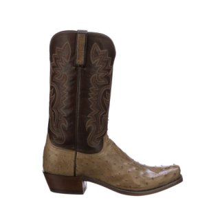 Lucchese Men's Dante - Olive + Chocolate | Canada Outlet