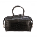 Lucchese Men's Giant Gator Duffel - Small - Black | Canada Outlet