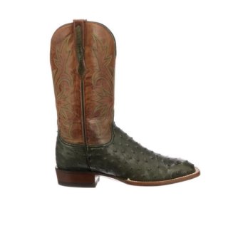 Lucchese Men's Diego - Forest Green + Peanut Brittle | Canada Outlet