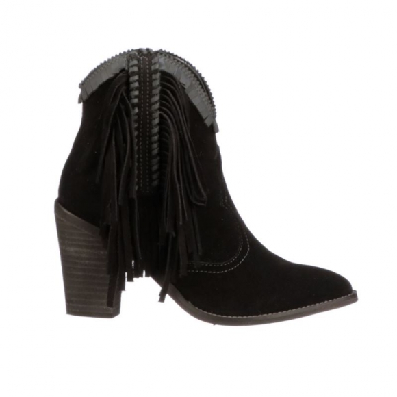 Lucchese Women's Sofia Fringe - Black | Canada Outlet