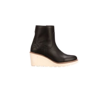 Lucchese Women's Music City Wedge Bootie - Black | Canada Outlet