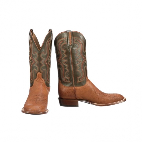 Lucchese Men's Cecil Exotic - Cognac | Canada Outlet