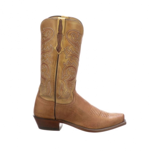 Lucchese Men's Nathan - Barnwood + Antique Saddle | Canada Outlet