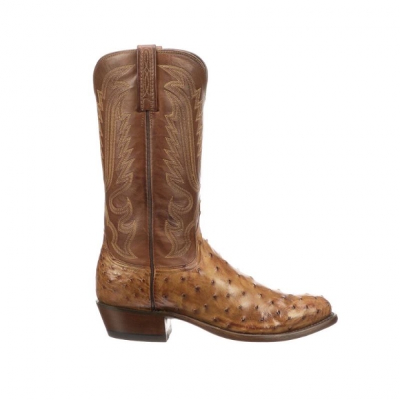 Lucchese Men's Luke - Barnwood + Tan | Canada Outlet