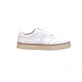 Lucchese Women's Double L Lace Up Sneakers - White | Canada Outlet