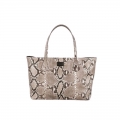 Lucchese Women's Python Tote - Black/White | Canada Outlet