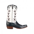 Lucchese Men's Tulip Exotic - Navy + Wheat | Canada Outlet