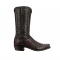 Lucchese Men's Walter - Black Cherry + Black | Canada Outlet