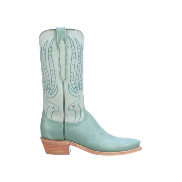 Lucchese Women's Camilla Stud - Emerald Blue | Canada Outlet