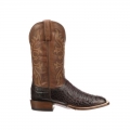 Lucchese Men's Fisher - Barrel Brown + Tan | Canada Outlet