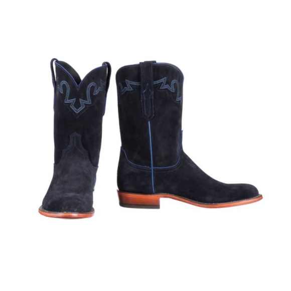 Lucchese Men's Sunset Suede - Navy | Canada Outlet