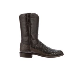 Lucchese Men's Gerard - Chocolate + Dark Brown | Canada Outlet