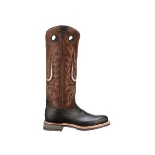 Lucchese Women's Ruth Tall - Black + Chocolate | Canada Outlet