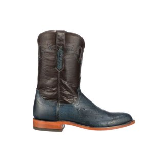 Lucchese Men's Sunset Exotic - Navy | Canada Outlet