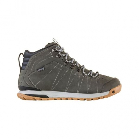 Oboz - Men's Bozeman Mid Leather-Charcoal