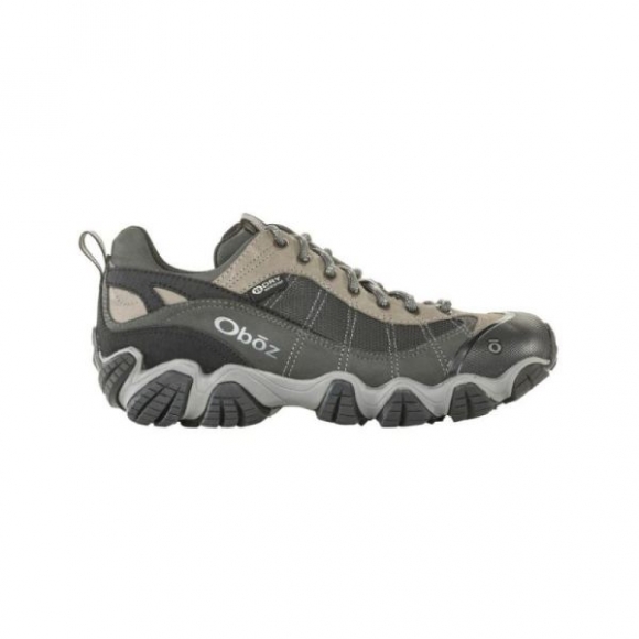 Oboz - Men's Firebrand II Low Waterproof-Gray