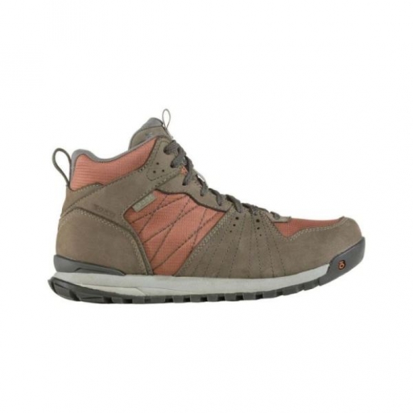 Oboz - Women's Bozeman Mid Waterproof-Desert Sun