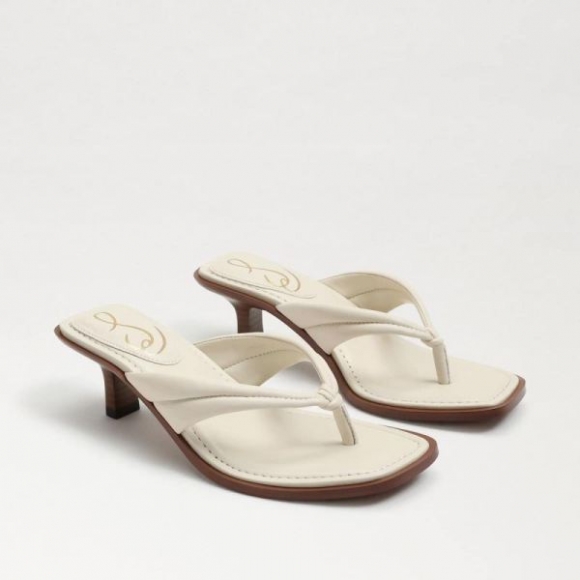 Sam Edelman | Men's Daphney Thong Sandal-Modern Ivory Leather