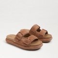 Sam Edelman | Men's Kenzie Slide Sandal-Lt Cuoio Brown Suede