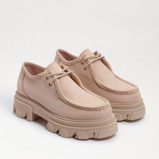 Sam Edelman | Men's Danice Lug Sole Oxford-Powder Blush Suede