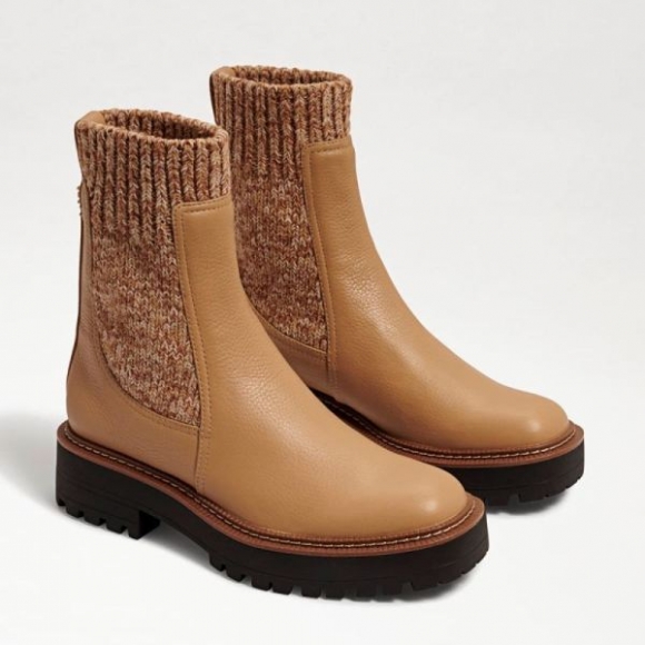 Sam Edelman | Men's Laguna Knit Chelsea Boot-Sesame