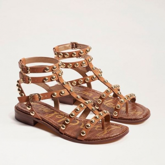 Sam Edelman | Men's Eavan Studded Gladiator Sandal-Spiced Clay