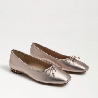 Sam Edelman | Men's Marisol Flat-Champagne Leather