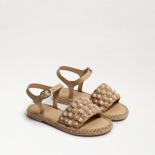 Sam Edelman | Kids Holly Kids Sandal-Natural Linen