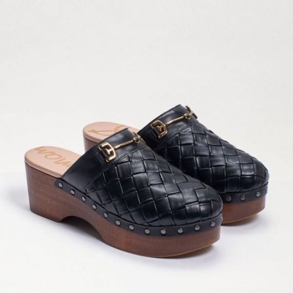 Sam Edelman | Men's Hallee Clog-Black Leather